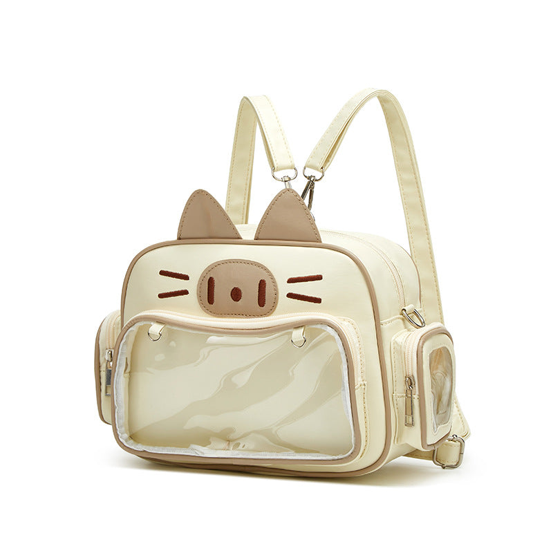 College Style Millet Backpack Foreign Trade New Y2K Trendy Cool Millennium Spice Shoulder Pain Bag Cute Backpack