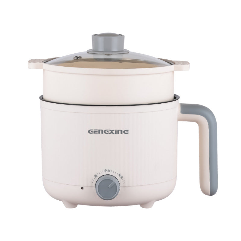 Multi-functional Electric Cooking Pot Household Dormitory Small Electric Pot for Cooking Noodles and Cooking Pot Small Quick-heating Pot Mini Electric Cooking Pot