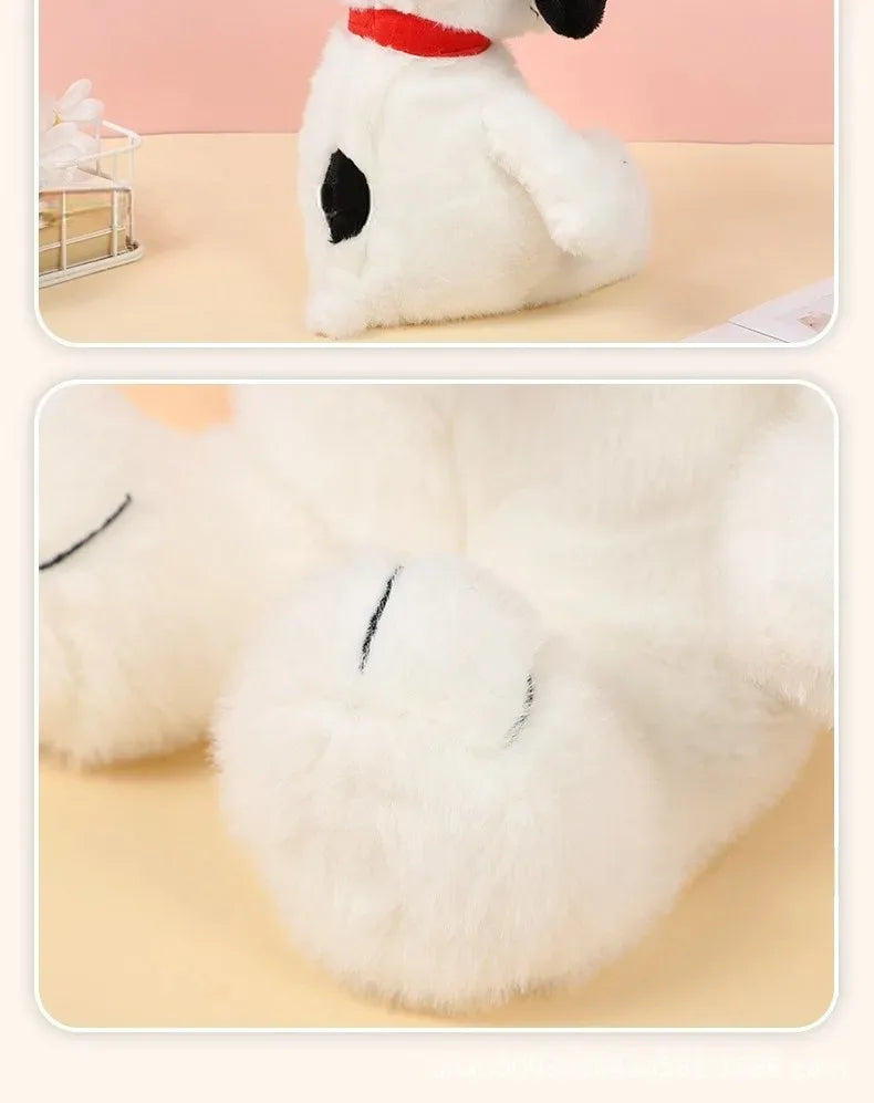 In stock 2026 new luminous breathing Snoopy plush toy baby sleep assistance exquisite soothing doll children's bedtime gift