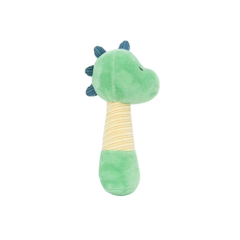 Soft Baby Rattle Toys Cartoon Animal Hand Rattles for Toddlers Boys Girls Hand Bell Toy Early Educational Newborn Infant Gifts