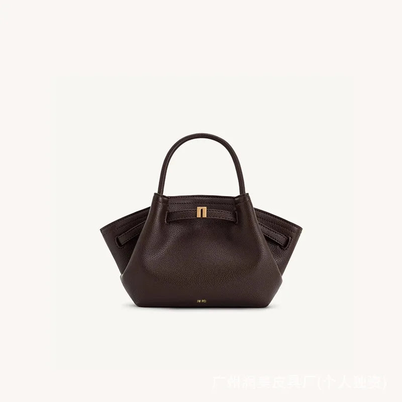 Women's Dumpling Bag Large Capacity Tote Bag Casual Shoulder Handbag 2026 New Fashion Solid Color Top-handle Bag for Work Travel