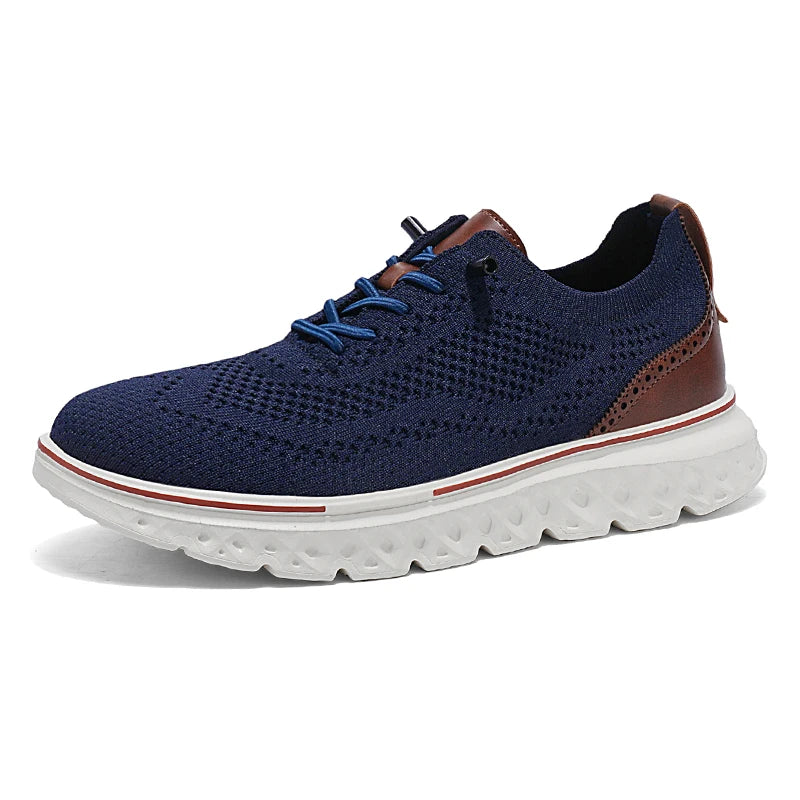 Men Sneakers New Men Mesh Casual Shoes Fashion Lightweight Breathable Soft Soled Shoes Summer Outdoor Sports Fitness Large Size