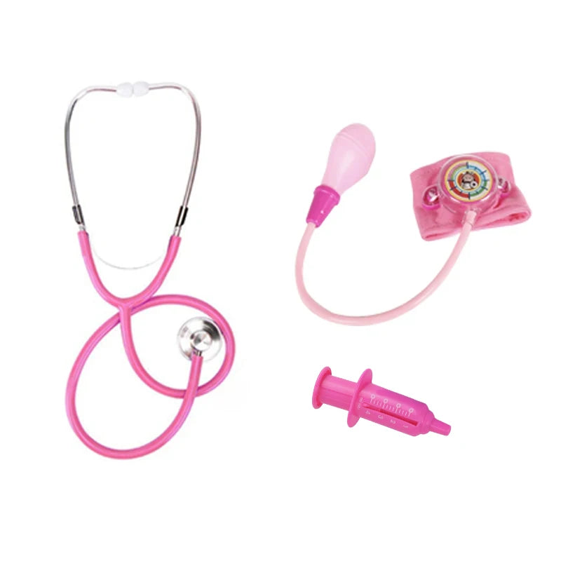 Children Simulation Doctor Toys Pretend Play Plastic Gift for Fun Role Playing Game Dress Up Costume Birthday Presents TMZ