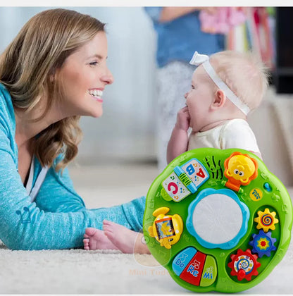 Music Table Baby Toys Learning Machine Educational Toy Music Learning Table Toy Musical Instrument for Toddler 6 months+