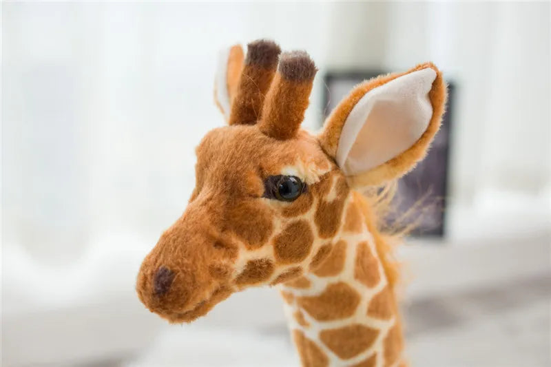 50-120cm Giant Real Life Giraffe Plush Toys High Quality Stuffed Animals Dolls Soft Kids Children Baby Birthday Gift Room Decor
