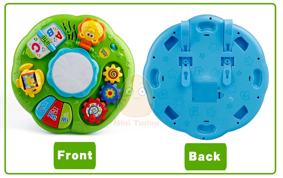Music Table Baby Toys Learning Machine Educational Toy Music Learning Table Toy Musical Instrument for Toddler 6 months+