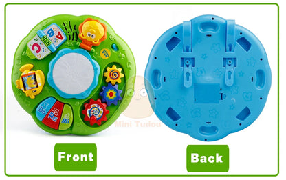 Music Table Baby Toys Learning Machine Educational Toy Music Learning Table Toy Musical Instrument for Toddler 6 months+