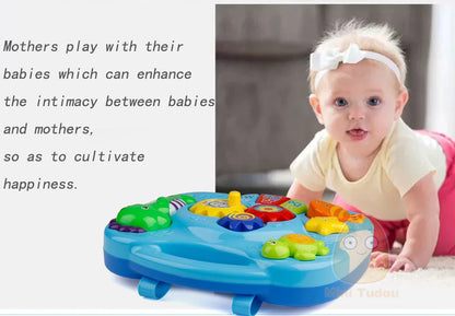 Music Table Baby Toys Learning Machine Educational Toy Music Learning Table Toy Musical Instrument for Toddler 6 months+