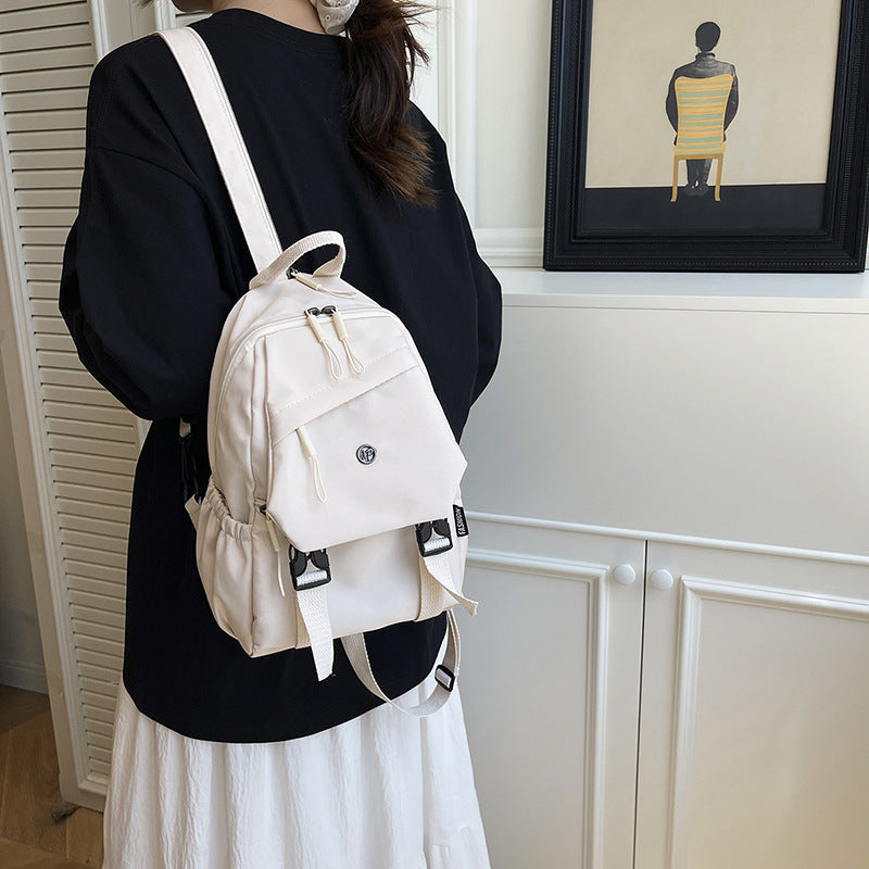 2026 Summer Workwear Style Simple Student School Bag Fashionable Oxford Cloth Backpack Outdoor Leisure Travel Backpack