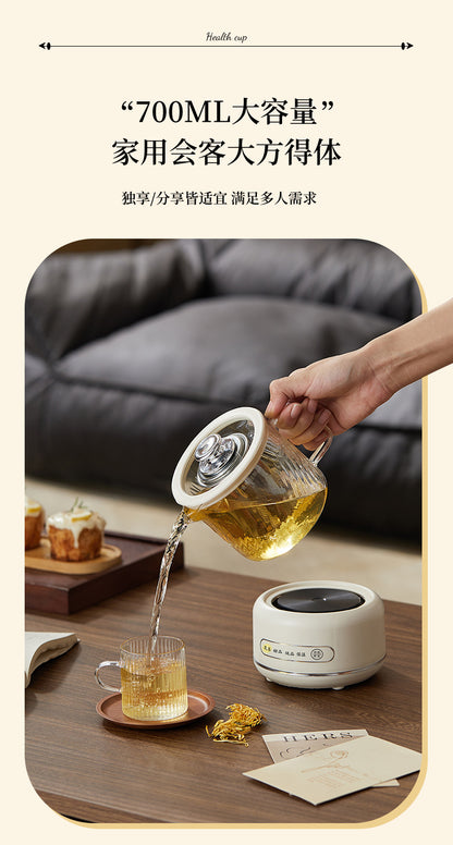 Multi-functional Flower Tea Pot Household Health Pot Mini Glass Boiling Kettle Small Health Cup Gift Electric Stew Cup for Tea