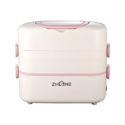 Electric heating lunch box heating electric lunch box can be inserted into the electric heat preservation cooking office office portable hot food artifact