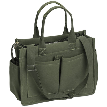 New Women's Large Canvas Handbag Laptop Crossbody Bag Mummy Bag Daily Bag Handbag