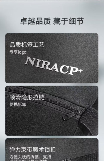 Car Headrest Neck Pillow Lumbar Pillow Car Pillow Car Neck Pillow Memory Seat Backrest Waist suit Cushion