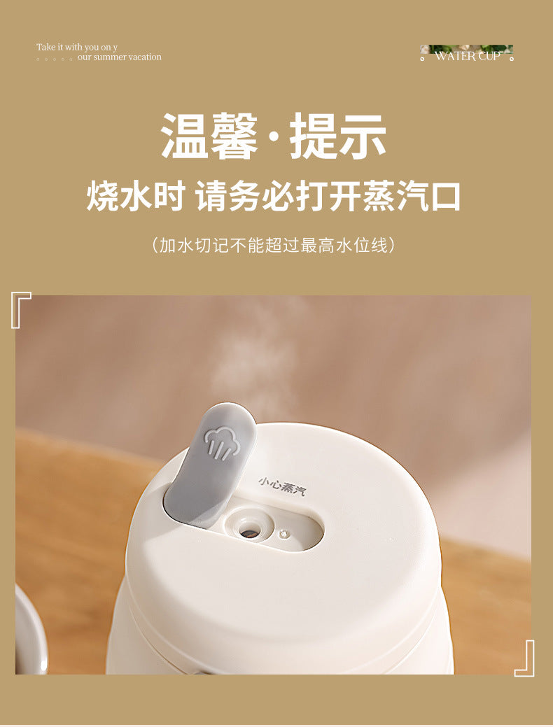 Travel Car Kettle Burning Water Cup Portable Kettle Small Constant Temperature Pot Electric Water Cup Heating Thermos Cup