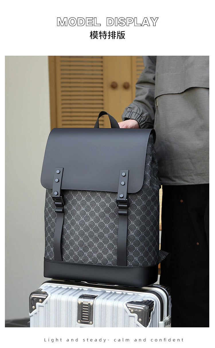 Backpack Men's New Business Commuter Backpack Sports Niche Lightweight Laptop Bag Outdoor Travel Fashion