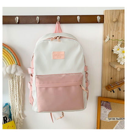 New Front Pieces Detachable Double Backache Bag Girl's Backpack Large Capacity Transparent Baby Bag Multifunctional Student Schoolbag