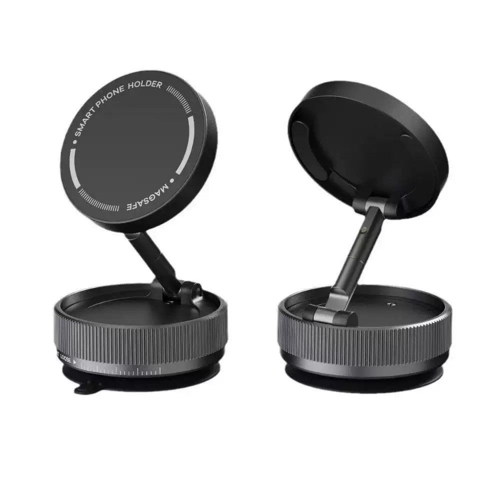 New Car Metal Magnetic Mobile Phone Holder Suction Cup Vacuum Adsorption Car Special Navigation Magnetic Fixed Bracket