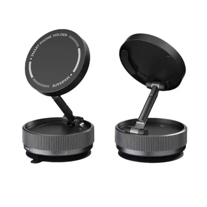 New Car Metal Magnetic Mobile Phone Holder Suction Cup Vacuum Adsorption Car Special Navigation Magnetic Fixed Bracket