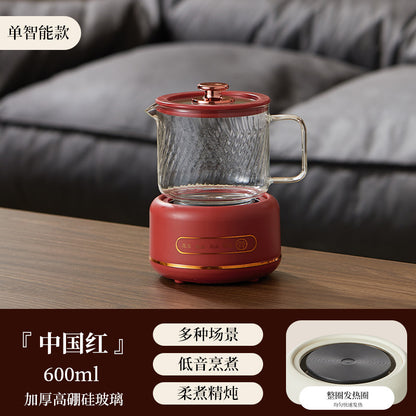 Multi-functional Flower Tea Pot Household Health Pot Mini Glass Boiling Kettle Small Health Cup Gift Electric Stew Cup for Tea