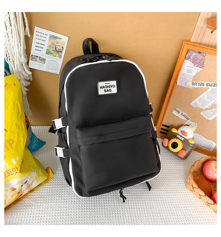 New Front Pieces Detachable Double Backache Bag Girl's Backpack Large Capacity Transparent Baby Bag Multifunctional Student Schoolbag
