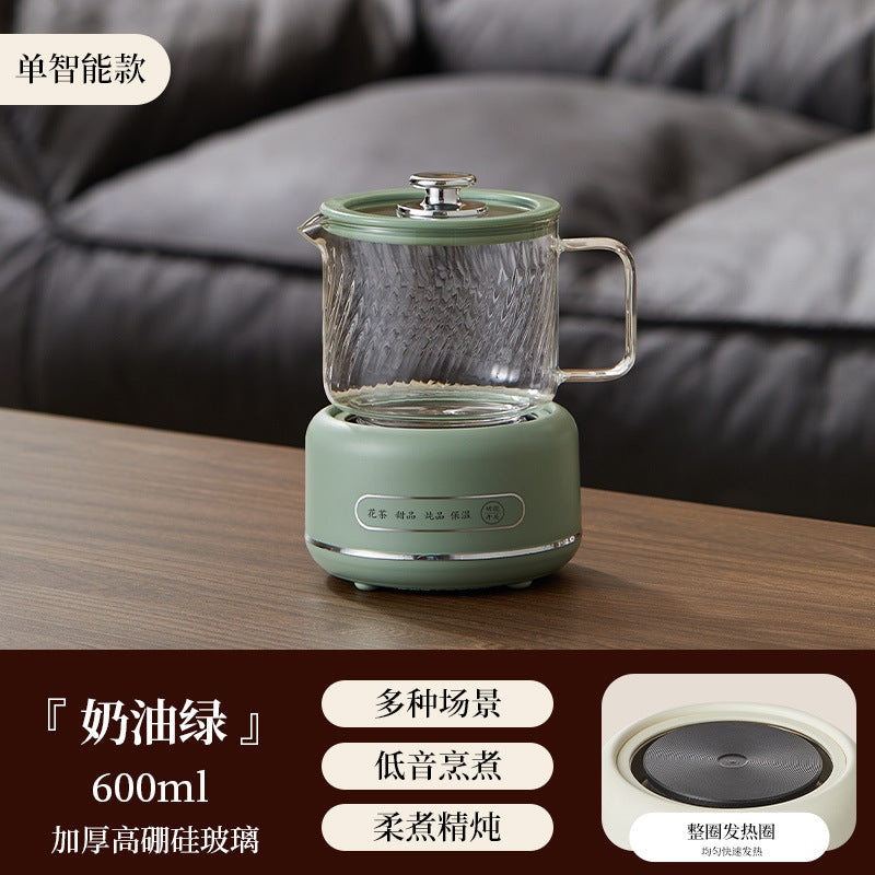Multi-functional Flower Tea Pot Household Health Pot Mini Glass Boiling Kettle Small Health Cup Gift Electric Stew Cup for Tea