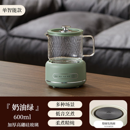 Multi-functional Flower Tea Pot Household Health Pot Mini Glass Boiling Kettle Small Health Cup Gift Electric Stew Cup for Tea