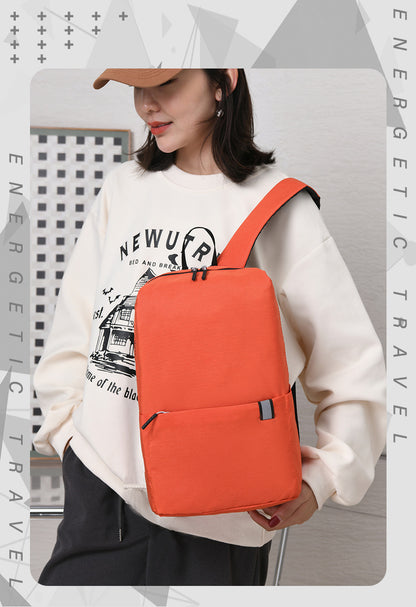 Colorful fashion backpack outdoor sports waterproof backpack lightweight travel bag printed logo gift backpack