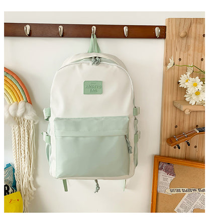 New Front Pieces Detachable Double Backache Bag Girl's Backpack Large Capacity Transparent Baby Bag Multifunctional Student Schoolbag