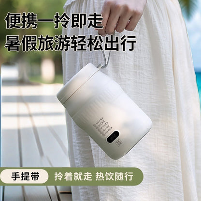 Travel Car Kettle Burning Water Cup Portable Kettle Small Constant Temperature Pot Electric Water Cup Heating Thermos Cup
