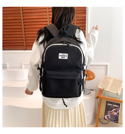 New Front Pieces Detachable Double Backache Bag Girl's Backpack Large Capacity Transparent Baby Bag Multifunctional Student Schoolbag