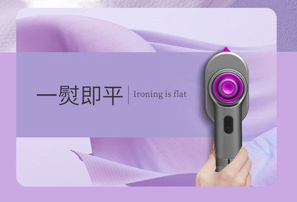 Household small mini portable wet and dry dual-use rotary folding atomizing steam electric ironing and ironing machine