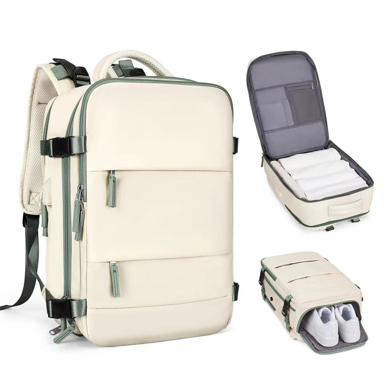 Cross-border Girls' Backpack Super Capacity Multifunctional Dry and Wet Classification Short-distance Travel Nylon Waterproof bags