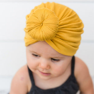 European and American New Halloween Children's Hair Band Pumpkin Head Printed Bow Baby Hair Accessories Baby Headscarf