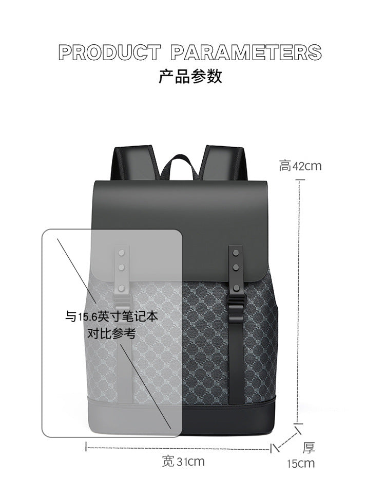 Backpack Men's New Business Commuter Backpack Sports Niche Lightweight Laptop Bag Outdoor Travel Fashion