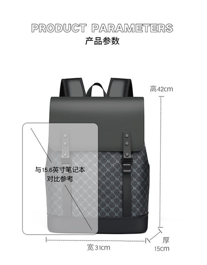 Backpack Men's New Business Commuter Backpack Sports Niche Lightweight Laptop Bag Outdoor Travel Fashion