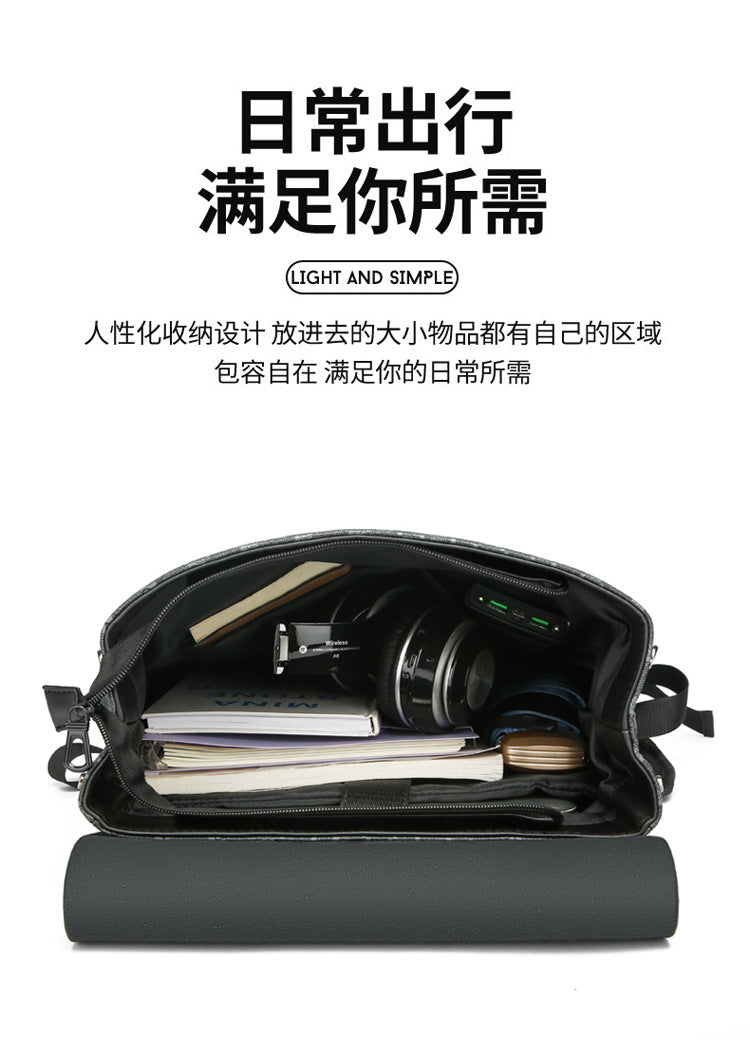 Backpack Men's New Business Commuter Backpack Sports Niche Lightweight Laptop Bag Outdoor Travel Fashion