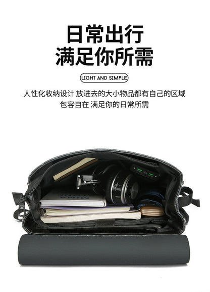 Backpack Men's New Business Commuter Backpack Sports Niche Lightweight Laptop Bag Outdoor Travel Fashion