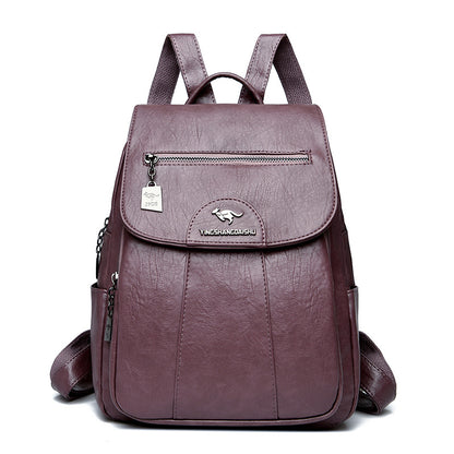 Women's Backpack 2026 Autumn and Winter New Large Capacity Casual Shoulder Bag Fashion College Student Travel Bag One-Piece Generation
