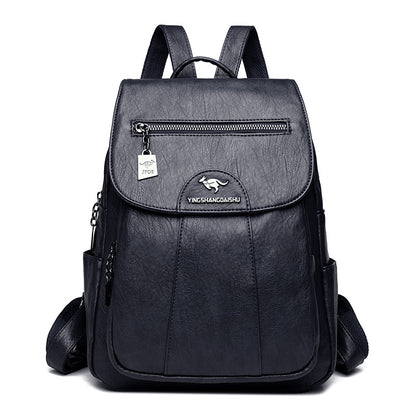 Women's Backpack 2026 Autumn and Winter New Large Capacity Casual Shoulder Bag Fashion College Student Travel Bag One-Piece Generation
