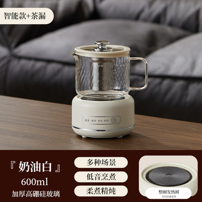 Multi-functional Flower Tea Pot Household Health Pot Mini Glass Boiling Kettle Small Health Cup Gift Electric Stew Cup for Tea