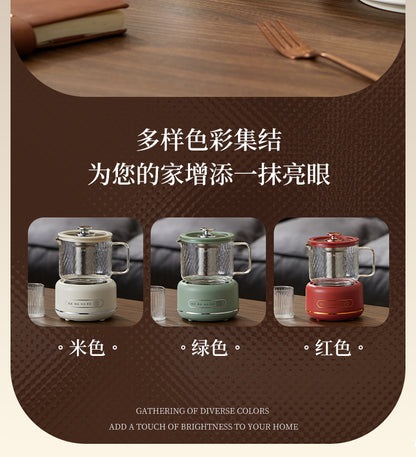 Multi-functional Flower Tea Pot Household Health Pot Mini Glass Boiling Kettle Small Health Cup Gift Electric Stew Cup for Tea