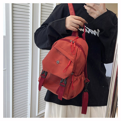 2026 Summer Workwear Style Simple Student School Bag Fashionable Oxford Cloth Backpack Outdoor Leisure Travel Backpack