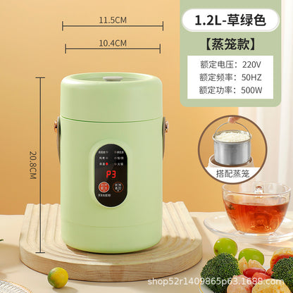 Mini Electric Rice Cooker Smart Small Electric Cooker Portable Small Electric Cooker Office Porridge Soup Non-stick Cooker Gift