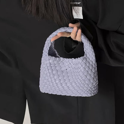 handmade woven bag summer high-end niche design women's bag handbag shoulder bag vegetable basket Ins bag