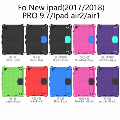 Applicable ipad10.2 inch protective case silicone mini5 drop-resistant iPad9.7 handheld air3 full cover air4