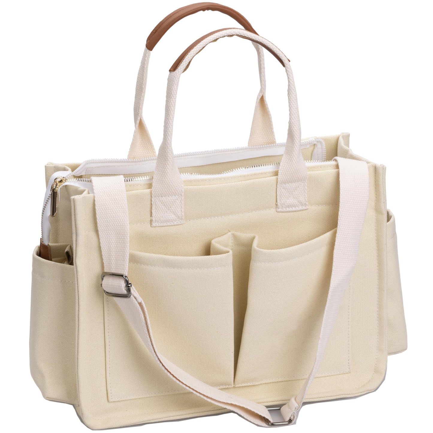 New Women's Large Canvas Handbag Laptop Crossbody Bag Mummy Bag Daily Bag Handbag
