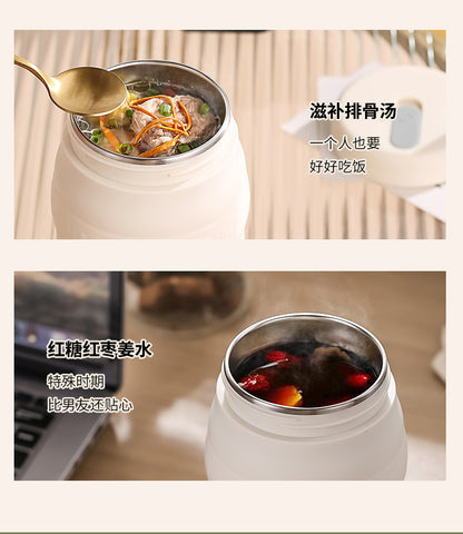 Travel Car Kettle Burning Water Cup Portable Kettle Small Constant Temperature Pot Electric Water Cup Heating Thermos Cup
