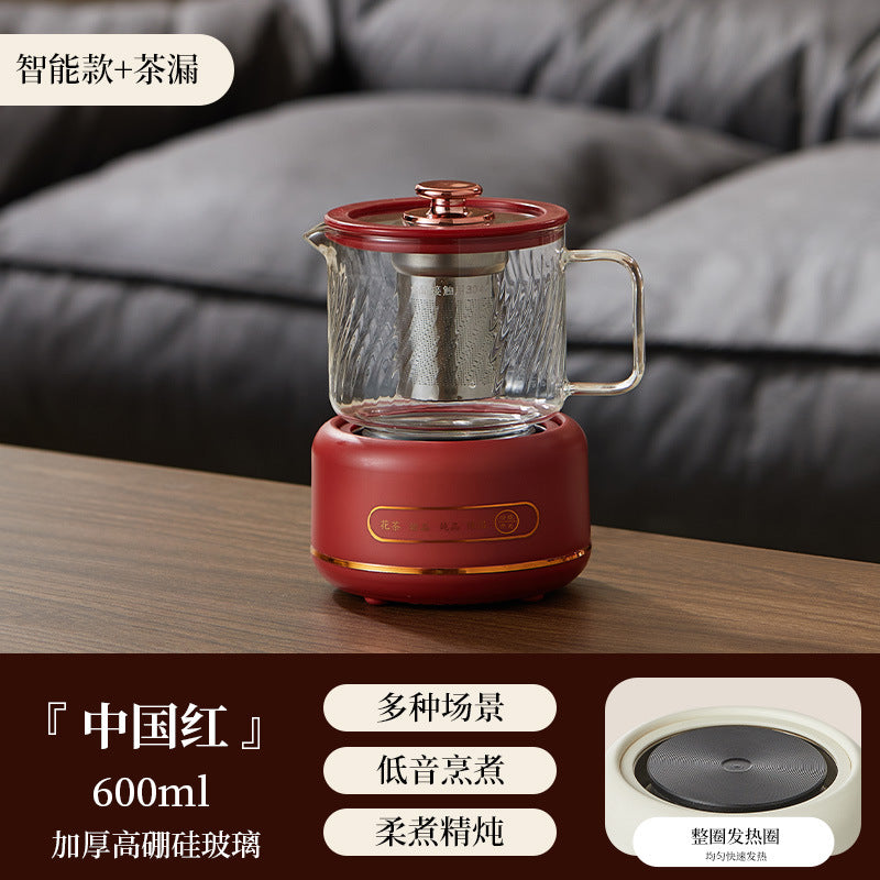 Multi-functional Flower Tea Pot Household Health Pot Mini Glass Boiling Kettle Small Health Cup Gift Electric Stew Cup for Tea