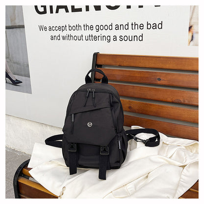 2026 Summer Workwear Style Simple Student School Bag Fashionable Oxford Cloth Backpack Outdoor Leisure Travel Backpack
