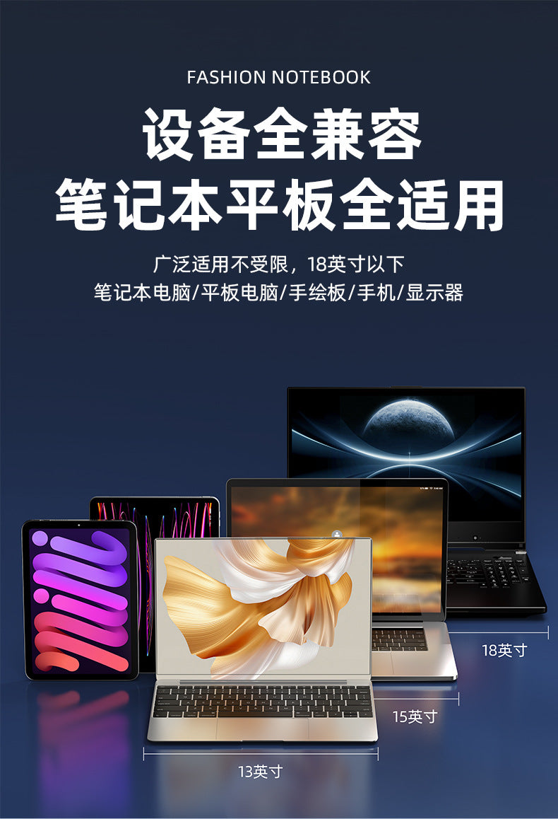 All-metal notebook cooling cooling mute exhaust cooling bracket 360 rotatable desktop vertical portable